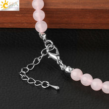 Load image into Gallery viewer, 7 Chakra Pendant Necklace Reiki Yoga Bead Healing Crystal Meditation Lobster Clasp Chain