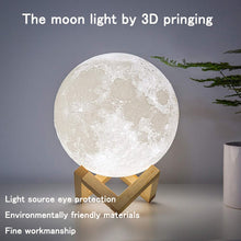 Load image into Gallery viewer, 3D Print Moon Lamp

