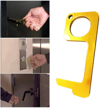 Load image into Gallery viewer, Door Handle Key Touchless Mulit-function Press Elevator Tool support
