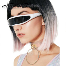 Load image into Gallery viewer, Windproof Visor Sunglasses unisex One Piece Sunny Flat Top / Shield Sun Glasses
