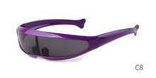 Load image into Gallery viewer, Windproof Visor Sunglasses unisex One Piece Sunny Flat Top / Shield Sun Glasses
