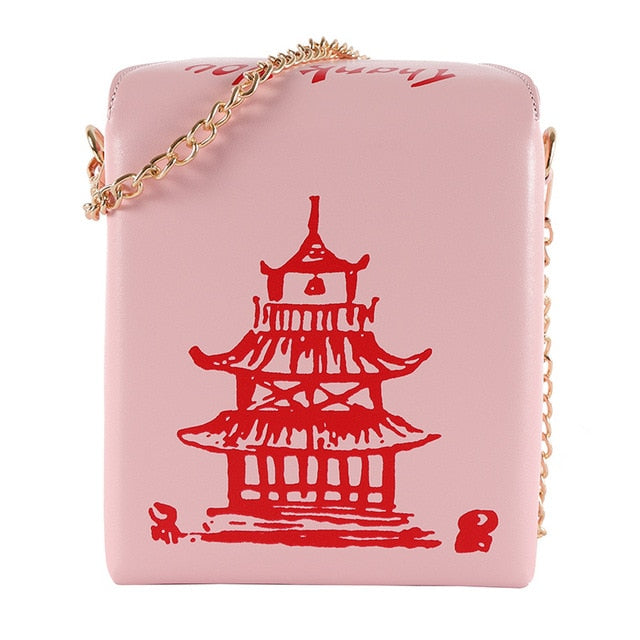 Chinese Takeout Box Handbag