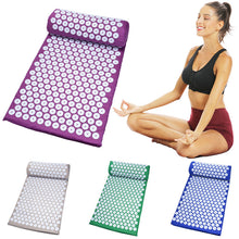 Load image into Gallery viewer, Yoga mat, meditation pad, acupuncture pillow massage pad, sole, back, head, acupoint pad, muscle relaxation and Meditation
