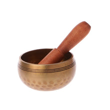 Load image into Gallery viewer, Singing Bowl Hand Hammered Yoga Copper Chakra Meditation
